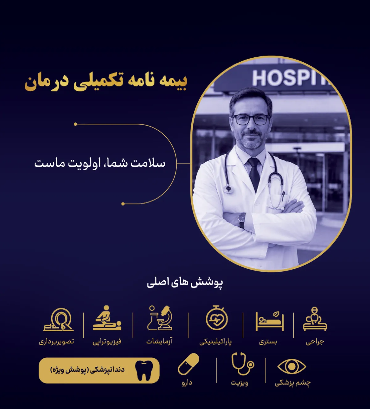 بیمه‌نامه تکمیلی درمان